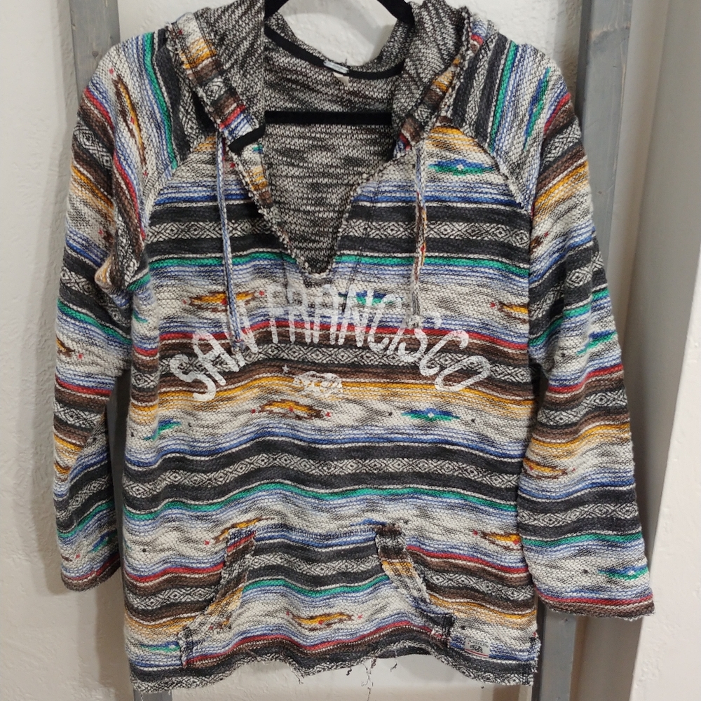 VintageTechstyles San Fransisco Hoodie Multicolor